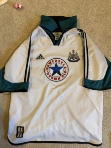 Vintage Newcastle United Away Shirt 1999/2000 Adidas Brown Ale Large Football  for sale on Ebay