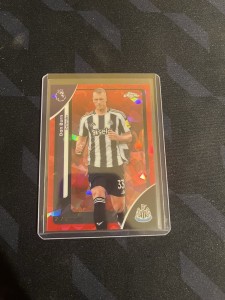 Topps Premier League Chrome Sapphire 2025/26 Dan Burn Red /5 - Newcastle for sale on Ebay