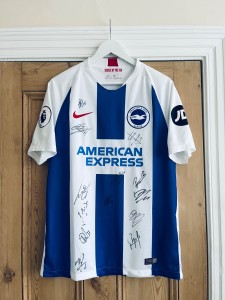 Rare Brighton and hove Albion signed shirt 2018/19 season Pascal Gross #13 BNWT for sale on Ebay