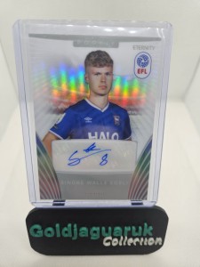 Sindre Walle Egeli Rookie Autograph Ipswich Town EFL ETERNITY for sale on Ebay