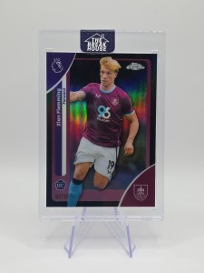 2026 Chrome Zian Flemming Burnley Black Refractor /10 RC for sale on Ebay