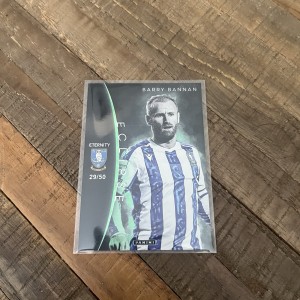 Panini EFL Eternity Card Barry Bannan Sheffield Wednesday Numbered 29/50 for sale on Ebay