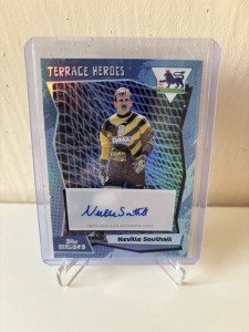 Neil Southall /99 Auto Terrace Heroes Topps Decades Premier League 90s Everton for sale on Ebay