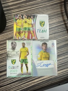 EFL Eternity 25/26 Norwich Bundle. For  Team /50. Stacey /50. Jacob Wright Auto for sale on Ebay