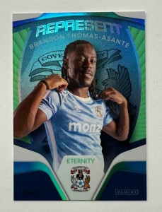 Panini EFL Eternity 2026 Brandon Thomas-Asante Represent /50 Coventry City Card for sale on Ebay