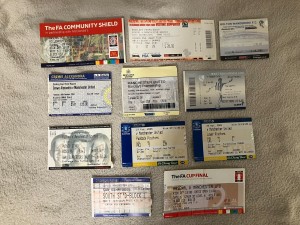 2004/05 Manchester United v Ticket x 11 West Brom Fulham Charlton FA Cup Final for sale on Ebay