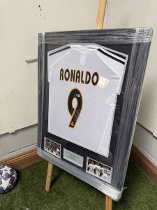 Ronaldo Beckett Signed Shirt R9 Nazario Real Madrid Shirt Authenticated COA for sale on Ebay