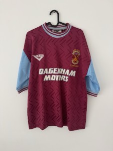 West Ham United 1994 Bobby Moore Memorial Football Shirt ⚒ RARE Authentic ⚒ M for sale on Ebay