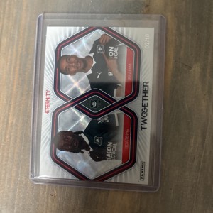 Efl Eternity Twogether Boateng And Ibrahim Plymouth Argyle Card 02/10 for sale on Ebay