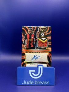 Antoine Semenyo 1/1 Patch Auto Panini Select Bournemouth Manchester City for sale on Ebay