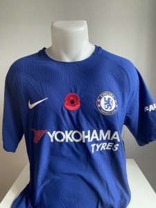 Nike Chelsea Rare Player Issue Home Poppy Shirt Season 17/18 Size Large BNWT for sale on Ebay