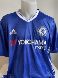 Adidas Chelsea Player Issue Home prem League  Shirt 16/17 Nemanja Matic Signed for sale on Ebay