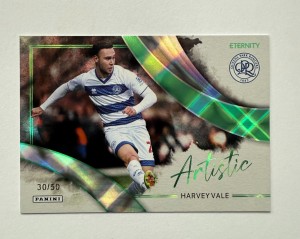 Panini EFL Eternity 2026 Harvey Vale Artistic /50 SSP Queens Park Rangers Card for sale on Ebay