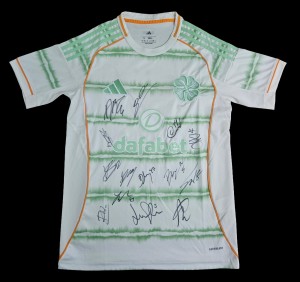 Celtic Fc Hoops Squad Signed 2025/26 Third Shirt Football Autograph *READ* - COA for sale on Ebay