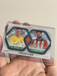 Panini EFL Eternity - Wickens/Bradley /50 Green Twogether 2025/26 LINCOLN CITY for sale on Ebay