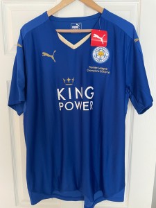 BNWT Leicester City 2015-16 Premier Champions Puma Football Shirt Home XL for sale on Ebay