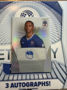 EFL Eternity Ashley Young Auto Ipswich Town Panini Select for sale on Ebay
