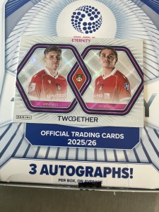 2026 Panini EFL Eternity Twogether Windass Dobson Wrexham Parallel /25 Rare Card for sale on Ebay