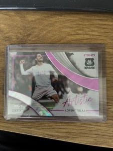 Laurent Tolaj Plymouth Argyle EFL Eternity /25 Pink Panini Number Match 09/25 for sale on Ebay