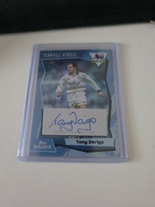 Tony Dorigo /99 Auto Topps Decades 90s Premier League Leeds United Chelsea for sale on Ebay