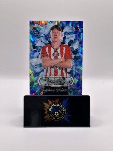 Topps Premier League Sapphire 25/26 Chris Rigg Sapphire Selections RC Sunderland for sale on Ebay