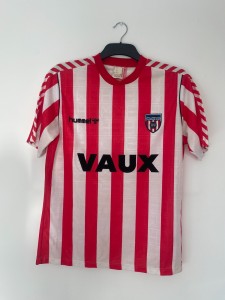 SUNDERLAND AFC ORIGINAL HOME SHIRT 1988-1990 for sale on Ebay