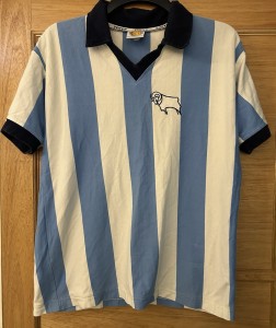 Derby County Retro Third Shirt 1975/76, Made By TOFFS Size Medium Good Condition for sale on Ebay