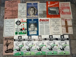 18 X Derby County Programmes 1945-1949/50 for sale on Ebay
