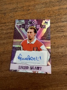 Topps Decades Premier League 1990’s David Platt Autograph Card /50 Arsenal for sale on Ebay