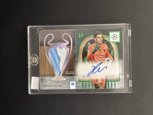 Ederson Patch Auto 1/1 2024-25 Topps Museum UCC Manchester City for sale on Ebay