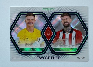Panini EFL Eternity 2026 Wickens Bradley Twogether /50 SSP Lincoln City Card for sale on Ebay