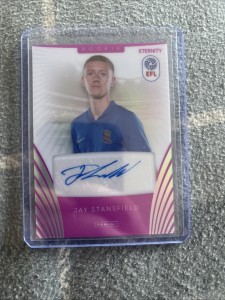 Jay Stansfield ROOKIE Auto  17/20 Birmingham City Efl Eternity Panini  for sale on Ebay