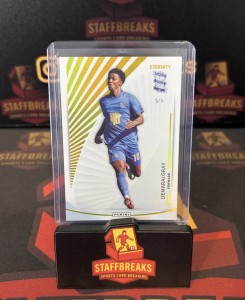 Panini eternity EFL- Demarai Gray 5/5 Birmingham City  for sale on Ebay