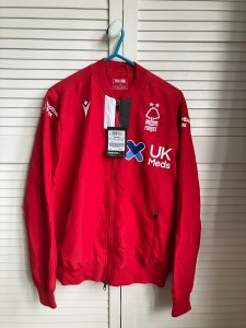 Nottingham Forest Men's Travel Jacket - Red - Brand New - Medium for sale on Ebay