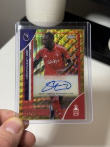 Topps Chrome Premier League 2026 - Callum Hudson-Odoi Autograph /50 - Forest for sale on Ebay