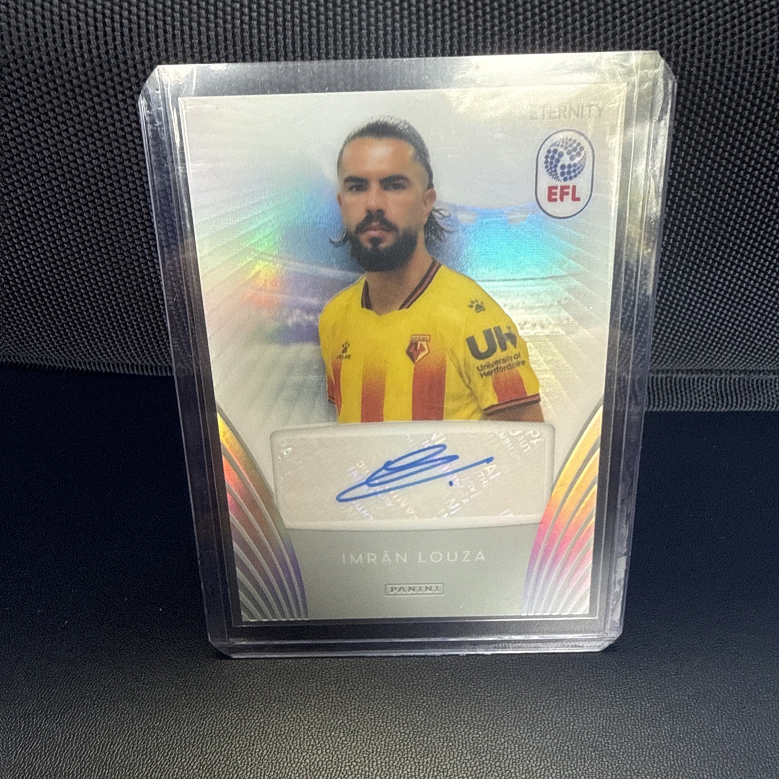 Imran Louza - Auto Base - Panini EFL Eternity 2025/26 Watford for sale on Ebay