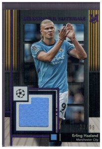 Erling Haaland Patch /99 2024-25 Topps Museum UCC Manchester City for sale on Ebay