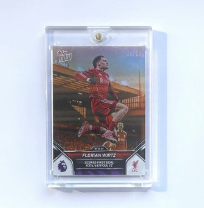 Florian Wirtz Topps Now Liverpool 25/25 for sale on Ebay