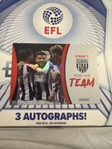 Panini EFL Eternity for The Team West Bromwich 04/10 for sale on Ebay