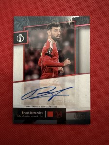 Bruno Fernandes 2024/25 Topps Museum Auto /25 Manchester United for sale on Ebay