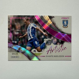 Panini EFL Eternity 2026 Svante Ingelsson Artistic /25 SSP Sheffield Wednesday for sale on Ebay