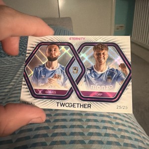 Grimes / Torp ‘Twogether’ 25/25 Purple Coventry City Panini EFL Eternity Card for sale on Ebay