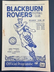 Blackburn Rovers v Lincoln 1948/49, 6th November 1948 for sale on Ebay