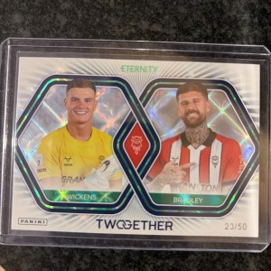 Panini EFL Eternity - Wickens/Bradley /50 Green Twogether 2025/26 LINCOLN CITY for sale on Ebay