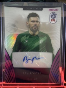 Panini Efl Eternity Legend Watford Ben Foster /20 for sale on Ebay