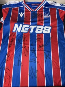 Crystal Palace Full Squad Signed Shirt 25/26 COA Rare CPFC for sale on Ebay