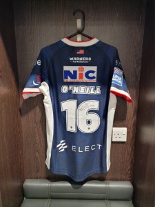 16. Ethan O’Neill – Signed Leeds Rhinos Las Vegas Player Issue Shirt (Size L) for sale on Ebay
