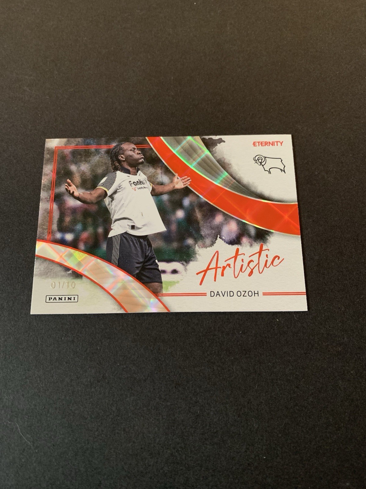 David Ozoh 1/10 Artistic EFL Eternity Derby County bookstart Card Rare Mint  for sale on Ebay