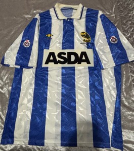 Sheffield Wednesday Official Umbro Replica 1991 Football Shirt for sale on Ebay