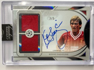 TOPPS DYNASTY 2025 KENNY DALGLISH LIVERPOOL PATCH AUTOGRAPH 3/5 for sale on Ebay